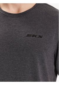 skechers - Skechers T-Shirt Godri Premium M1TS274 Beżowy Regular Fit. Kolor: beżowy. Materiał: syntetyk