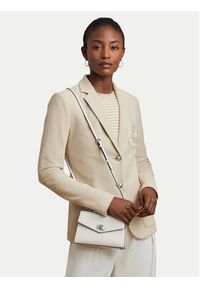 Lauren Ralph Lauren - LAUREN RALPH LAUREN Torebka Farrah 431966765001 Biały. Kolor: biały. Materiał: skórzane