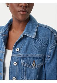 Hugo - HUGO Kurtka jeansowa Galatea 50556970 Niebieski Regular Fit. Kolor: niebieski. Materiał: bawełna #3
