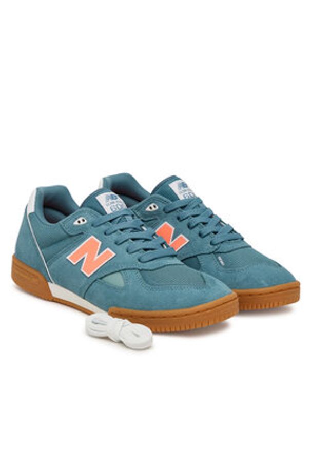 New Balance Sneakersy New Balance x Tom Knox UN600SWO Niebieski. Kolor: niebieski. Materiał: zamsz, skóra