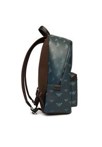 Emporio Armani Plecak EM005666 AF23972 MB542 Granatowy. Kolor: niebieski. Materiał: skóra #5