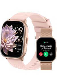 Smartwatch Gravity Zegarek SMARTWATCH damski Gravity ROZMOWY SMS CIŚNIENIE PULS. Rodzaj zegarka: smartwatch #1