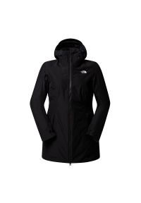 Kurtka damska The North Face Hikesteller Inulated Parka 0A8DYWKX71 - czarna. Kolor: czarny. Materiał: syntetyk, poliester. Styl: elegancki. Sport: turystyka piesza