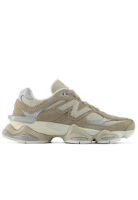 Buty unisex New Balance U90608AP - beżowe. Okazja: na co dzień. Kolor: beżowy. Materiał: guma, skóra, zamsz, materiał, syntetyk. Szerokość cholewki: normalna. Sport: turystyka piesza #1