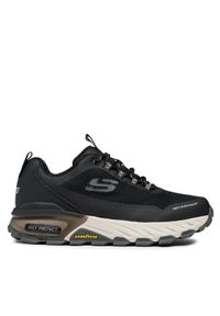 skechers - Skechers Półbuty Fast Track 237304/BKGY Czarny. Kolor: czarny. Materiał: materiał #1