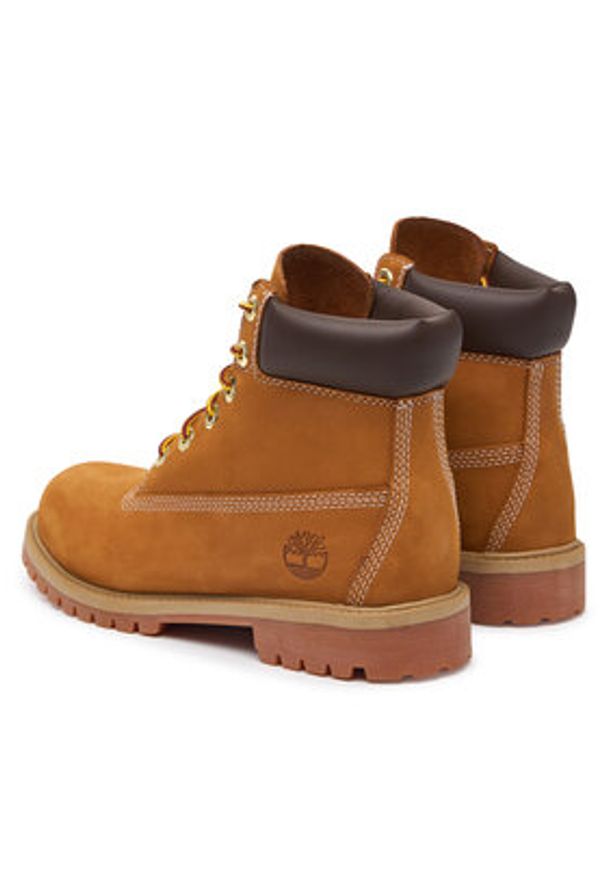 Timberland Trapery Timberland 6 In Premium Wp Boot TB1129097131 Żółty. Kolor: żółty. Materiał: skóra, nubuk