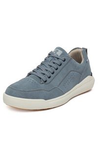 Rieker Revolution Lifestyle Sneakersy U1101-14 Niebieski. Kolor: niebieski. Materiał: zamsz, skóra #4
