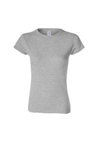 GILDAN - Koszulka Damska Softstyle Heather. Kolor: wielokolorowy, szary, brązowy