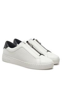 MICHAEL Michael Kors Sneakersy Keaton Zip Slip On 43R5KEFP1L Biały. Zapięcie: bez zapięcia. Kolor: biały. Materiał: skóra #6