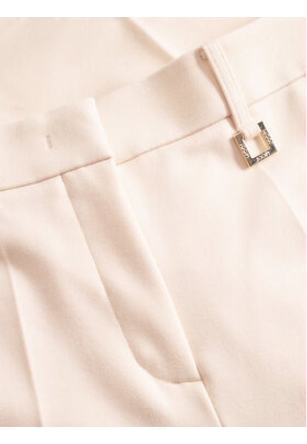 JOOP! Spodnie materiałowe 58 253P58Polina 30047952 Écru Slim Fit. Kolor: kremowy. Materiał: syntetyk
