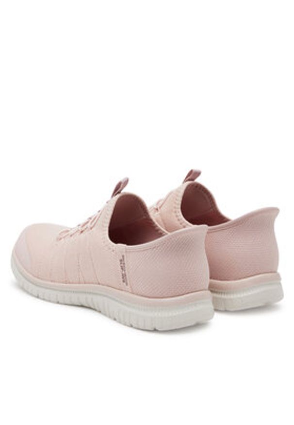 skechers - Skechers Sneakersy Virtue-Glow 104426/ROS Różowy. Kolor: różowy. Materiał: materiał