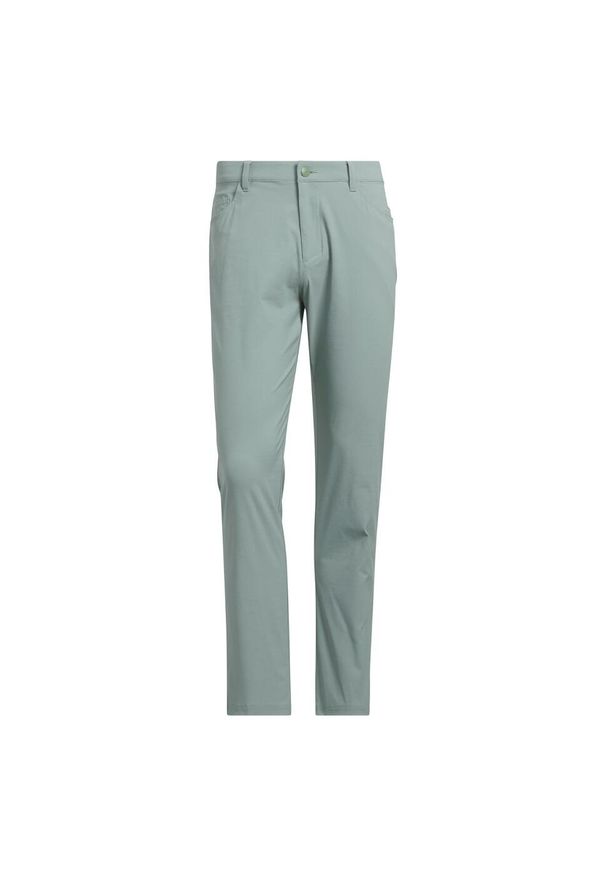 Adidas - Spodnie Ultimate365 Five-Pocket. Kolor: zielony. Materiał: materiał. Sport: golf