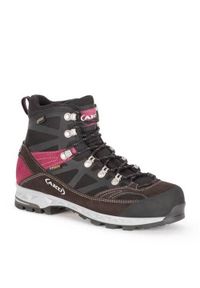 Buty trekkingowe męskie Aku 847374. Wysokość cholewki: za kostkę. Kolor: czarny, wielokolorowy. Materiał: skóra, materiał. Szerokość cholewki: normalna. Sport: turystyka piesza