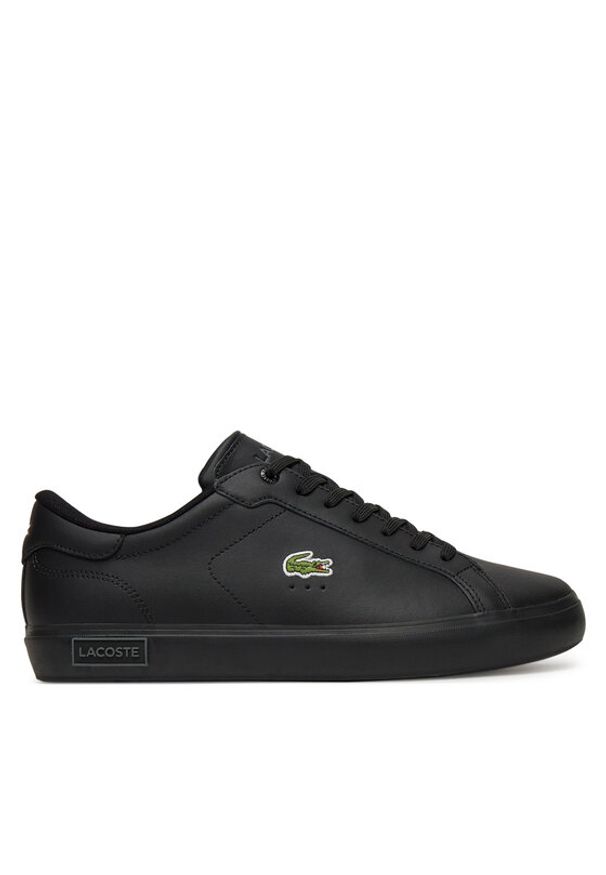 Lacoste Sneakersy Powercourt 7-49SMA0081 Czarny. Kolor: czarny. Materiał: skóra