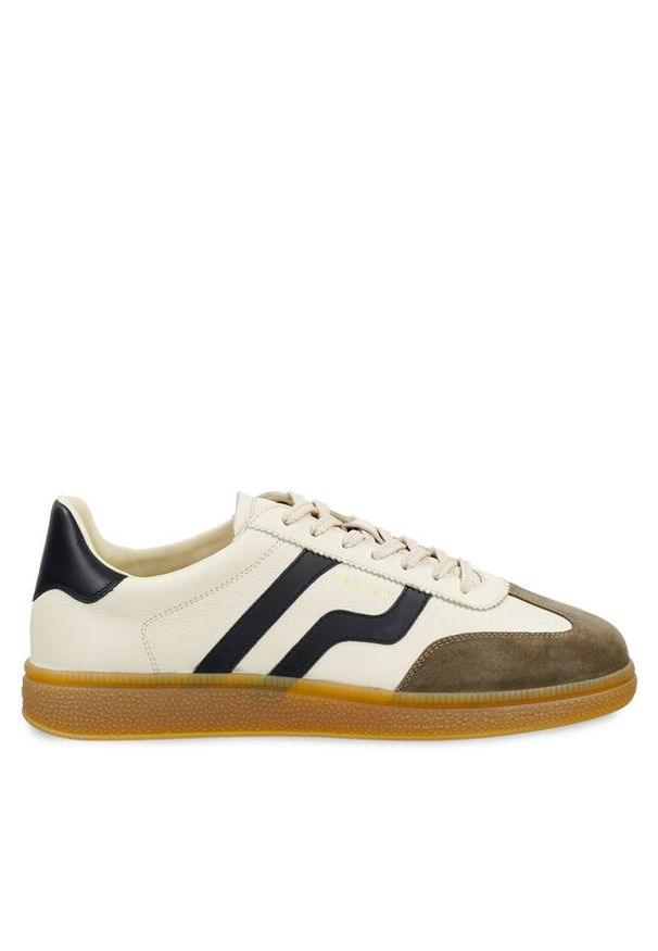 GANT - Gant Sneakersy 31631012 Écru. Materiał: skóra