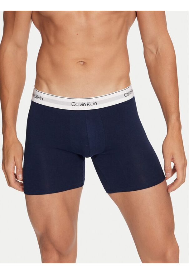 Calvin Klein Underwear Komplet 3 par bokserek 000NB3964A Kolorowy. Materiał: bawełna. Wzór: kolorowy