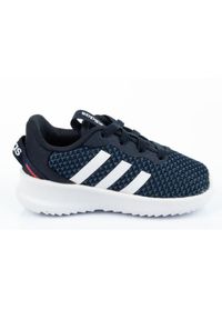 Adidas - Buty adidas Racer Jr FY0109 niebieskie. Zapięcie: sznurówki. Kolor: niebieski. Materiał: tkanina, guma. Model: Adidas Racer #2