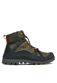 Palladium Trapery Pampa Lite+ Cage Wp+ 08845-325-M Khaki. Kolor: brązowy. Materiał: materiał