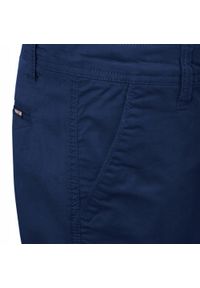 Męskie Szorty, Krótkie Spodenki - Pako Jeans - Granatowe. Kolor: niebieski. Materiał: bawełna, elastan. Długość: krótkie. Sezon: lato. Styl: klasyczny