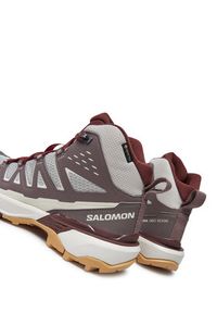 salomon - Salomon Trekkingi X Ultra 360 Edge Mid Gore-Tex L47698600 Brązowy. Kolor: brązowy. Materiał: materiał #4