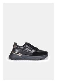 Pinko - PINKO Sneakersy Gem 07 SS0055P106 Czarny. Kolor: czarny. Materiał: materiał #6
