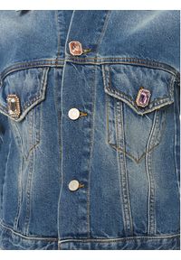 ViCOLO Kurtka jeansowa DB5111 Niebieski Regular Fit. Kolor: niebieski. Materiał: jeans, bawełna