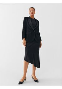 Marella Marynarka Nardo 2330460533 Czarny Regular Fit. Kolor: czarny. Materiał: syntetyk #4