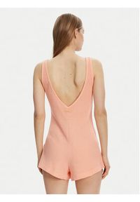 Billabong Kombinezon EBJX603002 Pomarańczowy Slim Fit. Kolor: pomarańczowy. Materiał: bawełna