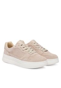 Guess Sneakersy FMFWIN SUE12 Beżowy. Kolor: beżowy. Materiał: zamsz, skóra #4
