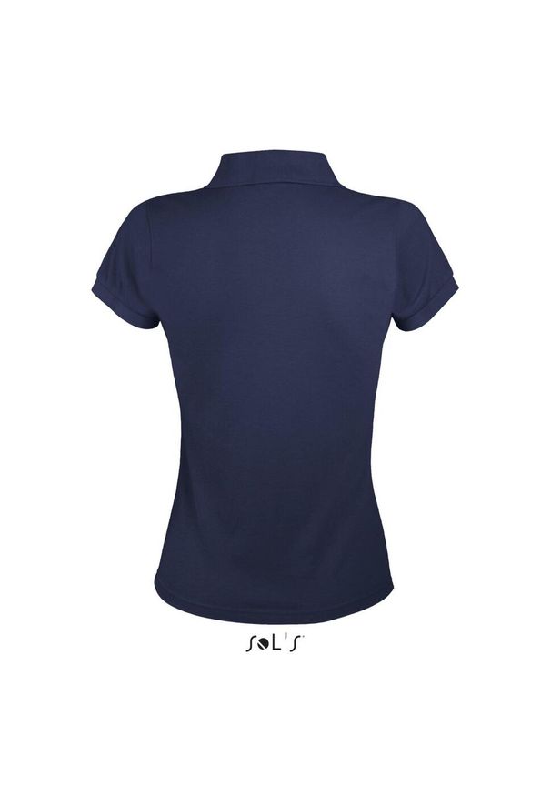 SOL'S - Damska koszulka polo Sol's Prime. Typ kołnierza: polo. Kolor: niebieski. Styl: elegancki