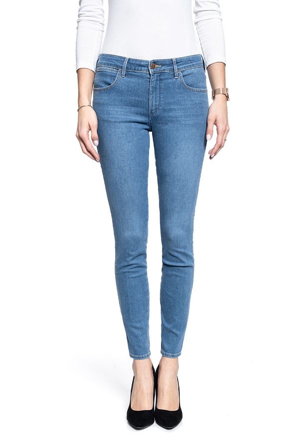 Wrangler - SPODNIE DMASKIE WRANGLER SKINNY LIGHT MY FIRE W28KJM78G 112128284