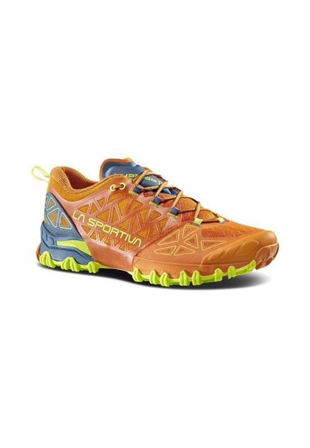 LA SPORTIVA - Buty do biegania męskie La Sportiva La Bushido Ii. Zapięcie: sznurówki. Kolor: pomarańczowy. Materiał: syntetyk, materiał, tkanina. Szerokość cholewki: normalna