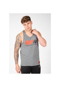 GORILLA WEAR - Tank top fitness męski Gorilla Wear Classic Tank Top. Kolor: szary. Styl: klasyczny. Sport: fitness