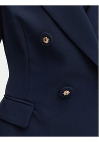 Rinascimento Marynarka CFC0127894003 Granatowy Slim Fit. Kolor: niebieski. Materiał: syntetyk #5