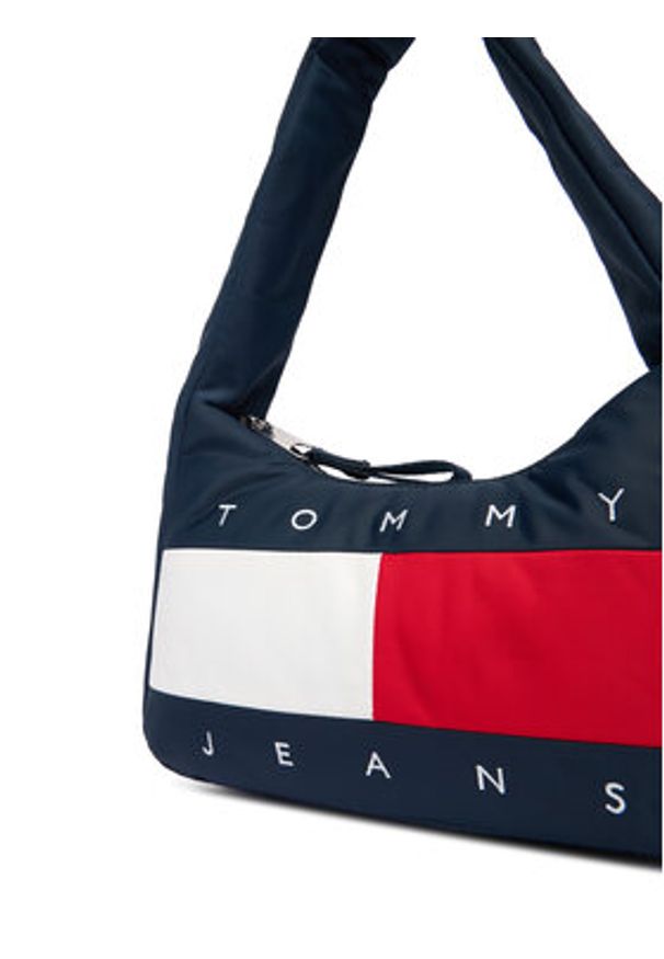 Tommy Jeans Torebka Tjw Archive Shoulder Bag AW0AW18074 Granatowy. Kolor: niebieski