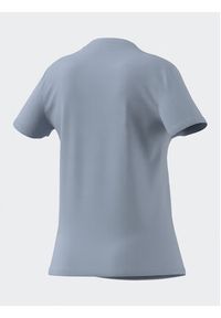 Adidas - adidas T-Shirt Essentials Slim Logo T-Shirt IM2832 Błękitny Slim Fit. Kolor: niebieski. Materiał: bawełna #6