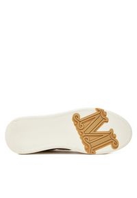 Max Mara Sneakersy 2514761011650 Brązowy. Kolor: brązowy. Materiał: skóra