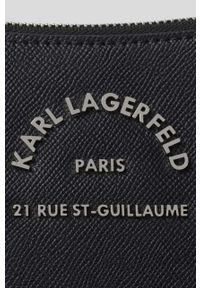 Karl Lagerfeld torebka kolor czarny. Kolor: czarny #2