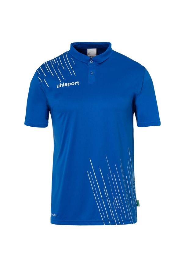 UHLSPORT - Polo Uhlsport Score 26 Poly. Typ kołnierza: polo. Kolor: niebieski, wielokolorowy, biały