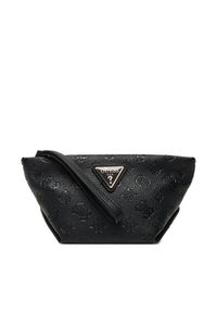 Guess Kosmetyczka Helina Travel TWDP96 40005 Czarny. Kolor: czarny. Materiał: skóra