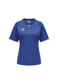 Koszulka damska Hummel hmlhmlCORE volley. Kolor: niebieski. Sport: fitness, piłka nożna #1