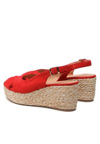 Jenny Fairy Espadryle TS5249-01 Czerwony. Kolor: czerwony. Materiał: materiał #4