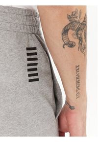 EA7 Emporio Armani Spodnie dresowe 8NPP66 PJVRZ 3905 Szary Slim Fit. Kolor: szary. Materiał: bawełna
