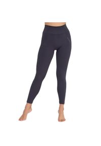 Legginsy damskie z wysokim stanem Brubeck CASUAL. Stan: podwyższony. Kolor: szary. Materiał: poliamid, elastan, poliester. Sport: turystyka piesza