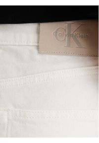 Calvin Klein Jeans Jeansy LV047F703G Biały Regular Fit. Kolor: biały #5