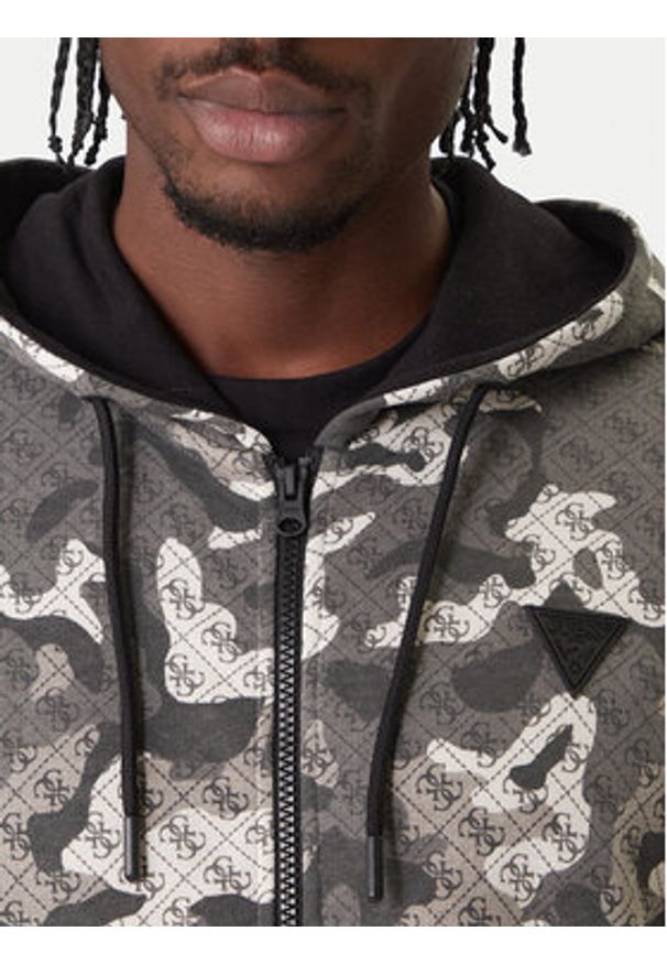 Guess Bluza Z6RQ04 K9YI1 Szary Regular Fit. Kolor: szary. Materiał: bawełna