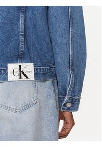 Calvin Klein Jeans Kurtka jeansowa J20J222788 Niebieski Regular Fit. Kolor: niebieski. Materiał: jeans, bawełna