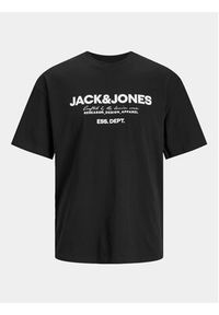 Jack & Jones - Jack&Jones T-Shirt Gale 12247782 Czarny Relaxed Fit. Kolor: czarny. Materiał: bawełna #5