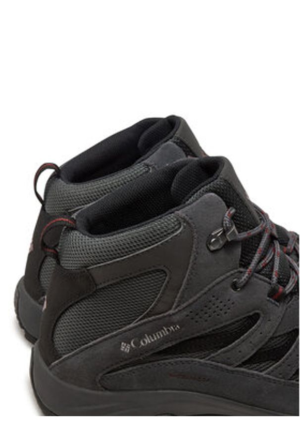 columbia - Columbia Trekkingi Crestwood Mid Waterproof 2100641 Szary. Kolor: szary. Materiał: materiał. Sport: turystyka piesza