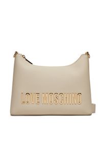 Love Moschino - LOVE MOSCHINO Torebka JC4025PP1LKD0110 Beżowy. Kolor: beżowy. Materiał: skórzane #1